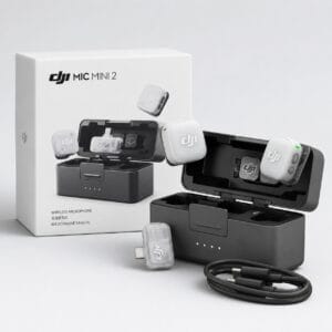 DJI Mic Mini 2 – Microphone Sans Fil OsmoAudio™ Direct avec Réduction du bruit