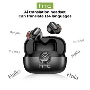 HTC NE79 – Écouteurs Bluetooth 6.0 avec Traduction IA | ENC | IPX5