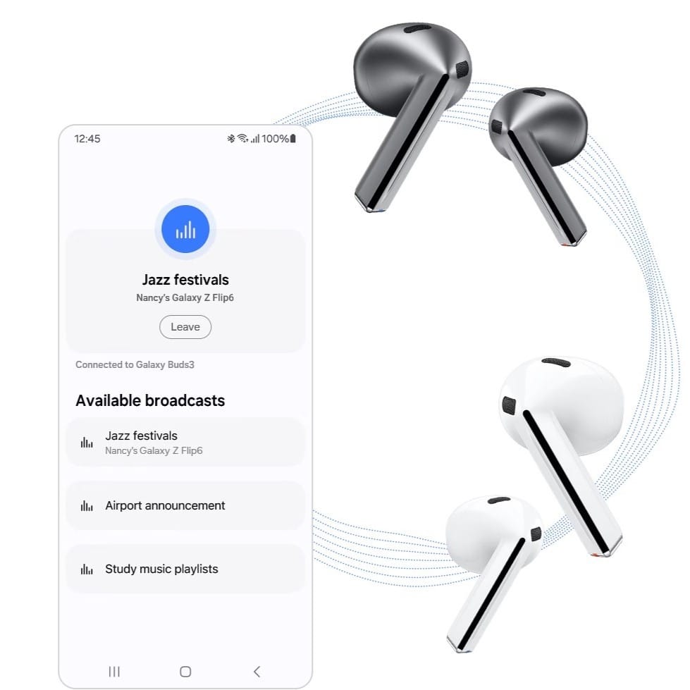 Samsung Galaxy Buds3 – Écouteurs Bluetooth 5.4 avec ANC adaptatif & Galaxy AI Samsung Galaxy Buds3 – Écouteurs Bluetooth 5.4 avec ANC adaptatif & Galaxy AI – Image 19