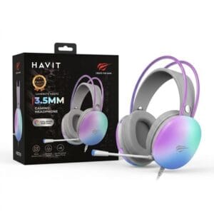 New arrivals HAVIT Gamenote H2037D – Casque Gaming Immersif 50 mm, RGB & Double Jack 3,5 mm