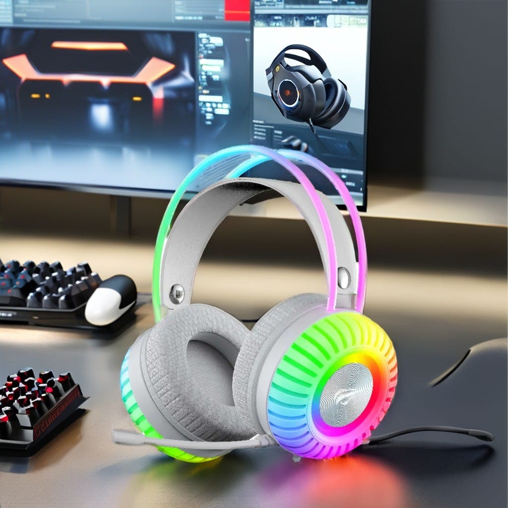 HAVIT H2046U RGB 7.1 – Casque Gaming USB 50mm avec Surround & Microphone HAVIT H2046U RGB 7.1 – Casque Gaming USB 50mm avec Surround & Microphone – Image 3