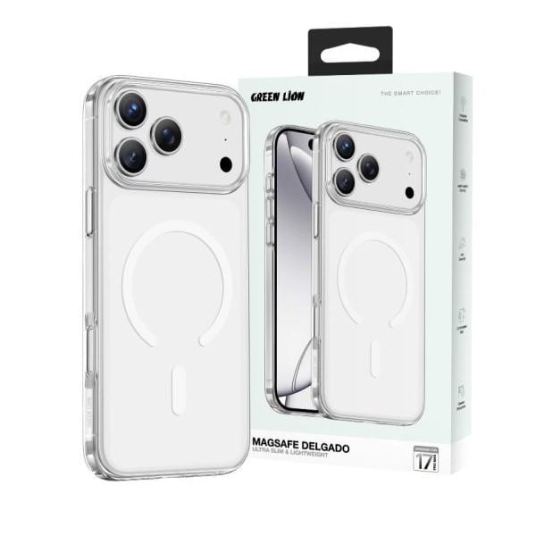 Green Lion Delgado MagSafe – Coque Ultra HD Anti-Jaunissement pour iPhone 17 Pro Max Green Lion Delgado MagSafe – Coque Ultra HD Anti-Jaunissement pour iPhone 17 Pro Max – Image 2