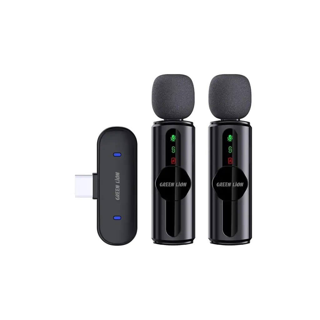 Green Lion GM-76X – Double Microphone avec Réduction du Bruit 3 Niveaux & Captation 360° Green Lion GM-76X – Double Microphone avec Réduction du Bruit 3 Niveaux & Captation 360° – Image 5