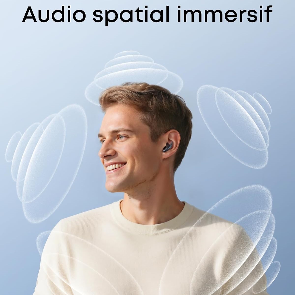 Anker Soundcore Liberty Buds – Écouteurs Bluetooth avec ANC Adaptatif, Audio Spatial & Traduction IA Anker Soundcore Liberty Buds – Écouteurs Bluetooth avec ANC Adaptatif, Audio Spatial & Traduction IA – Image 9