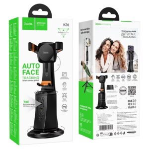 HOCO K26 Smart – Support Smartphone avec Suivi Automatique, Rotation 360° & Contrôle Gestuel